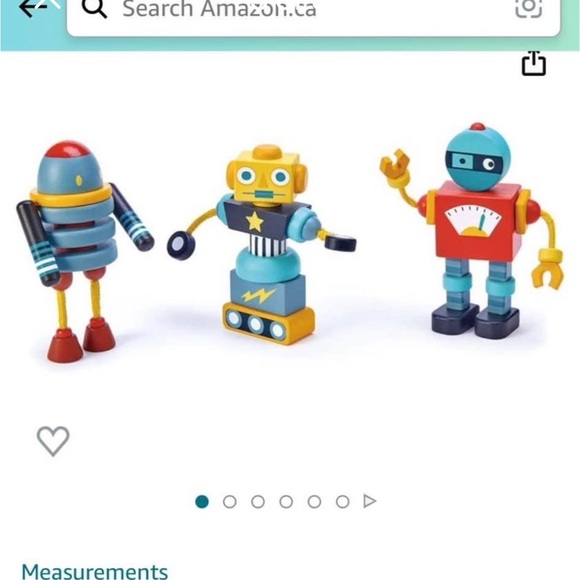 Tender Leaf Wooden Robots - Picture 5 of 5